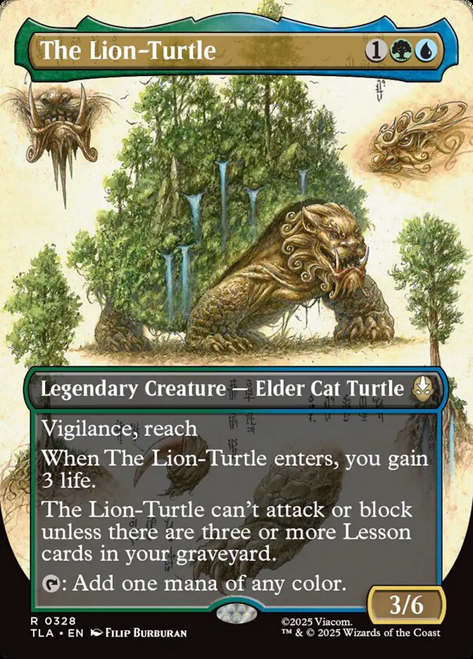 The Lion-Turtle 328 (Avatar: The Last Airbender)  - Foil | Good Games Cannington