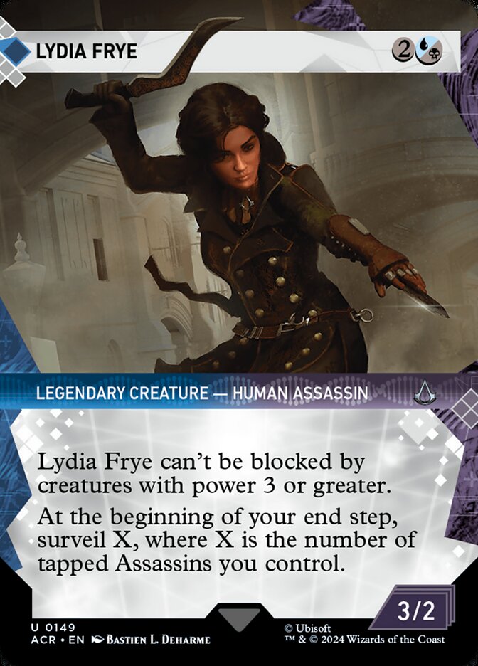 Lydia Frye 149 (Universes Beyond: Assassin's Creed)  - Foil | Good Games Cannington