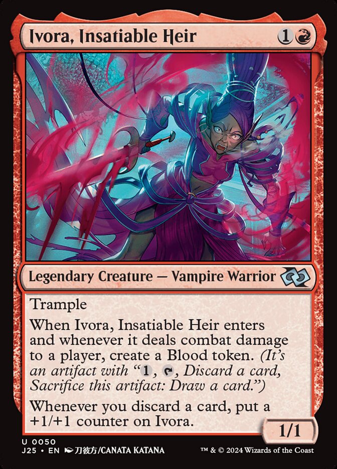 Ivora, Insatiable Heir 50 (Foundations Jumpstart)  | Good Games Cannington