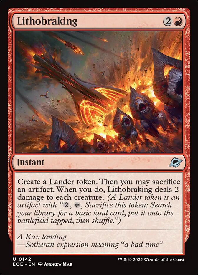 Lithobraking 142 (Edge of Eternities)  | Good Games Cannington
