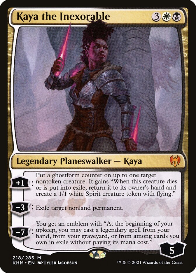 Kaya the Inexorable 218 (Kaldheim)  | Good Games Cannington