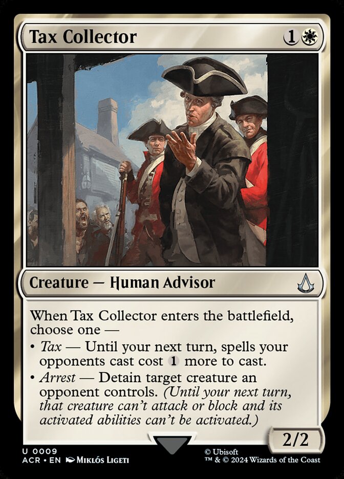Tax Collector 9/110 (Universes Beyond: Assassin's Creed)  | Good Games Cannington
