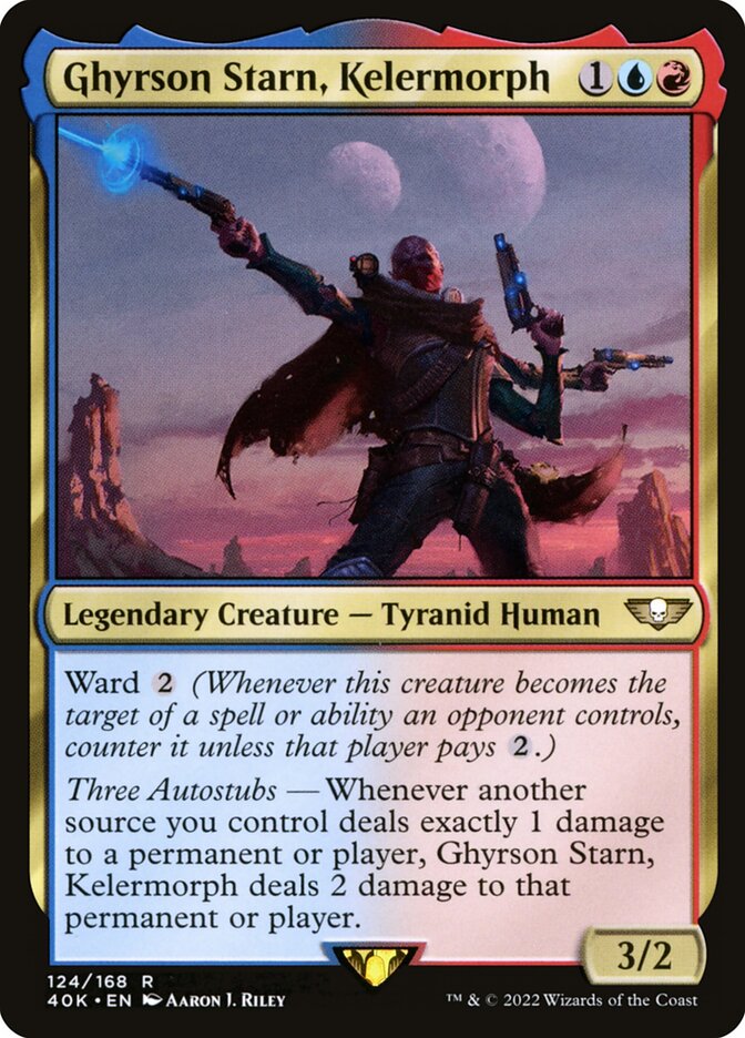 Ghyrson Starn, Kelermorph 124/617 (Universes Beyond: Warhammer 40,000)  | Good Games Cannington