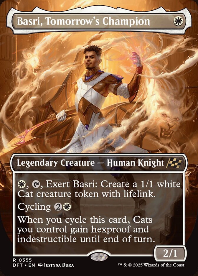Basri, Tomorrow's Champion 355/291 (Aetherdrift)  - Borderless | Good Games Cannington