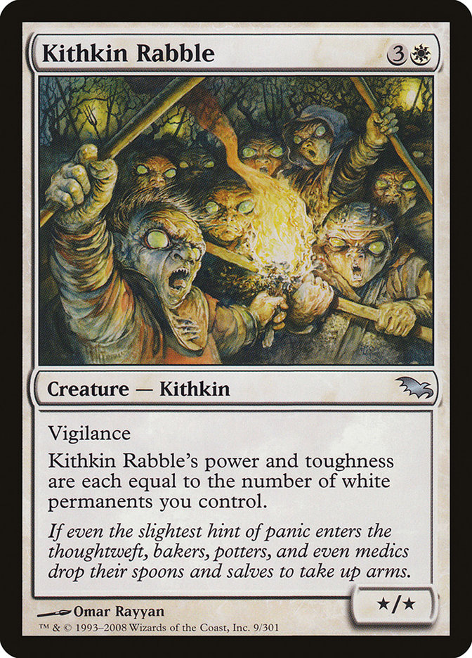 Kithkin Rabble 9/301 (Shadowmoor)  | Good Games Cannington