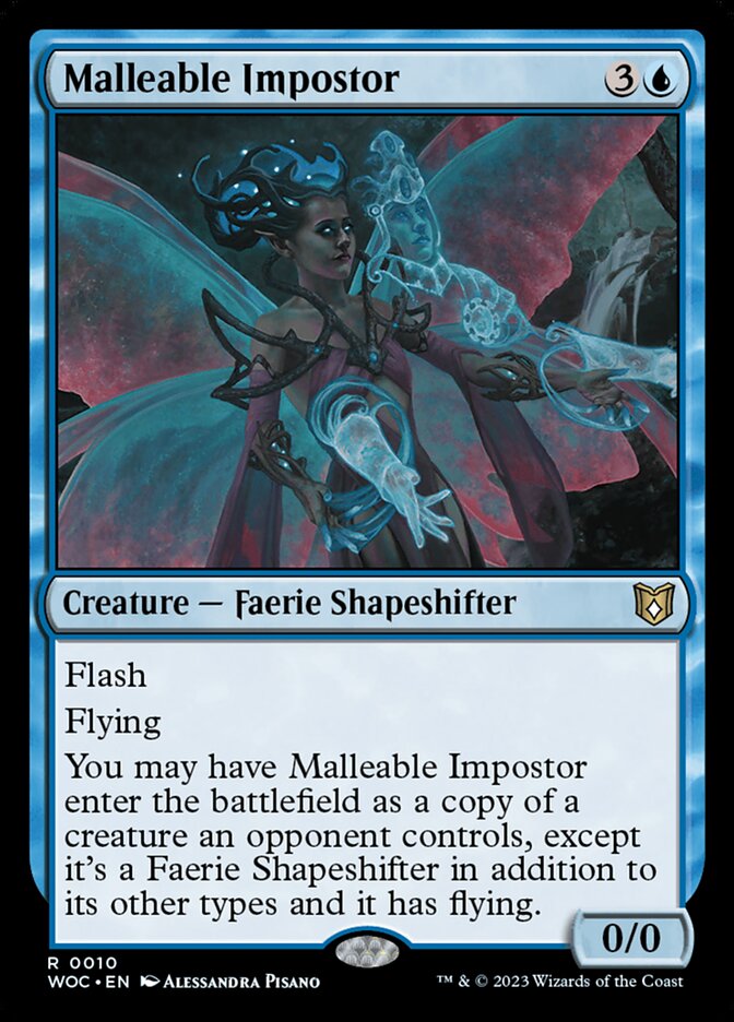 Malleable Impostor 10 (Commander: Wilds of Eldraine)  | Good Games Cannington