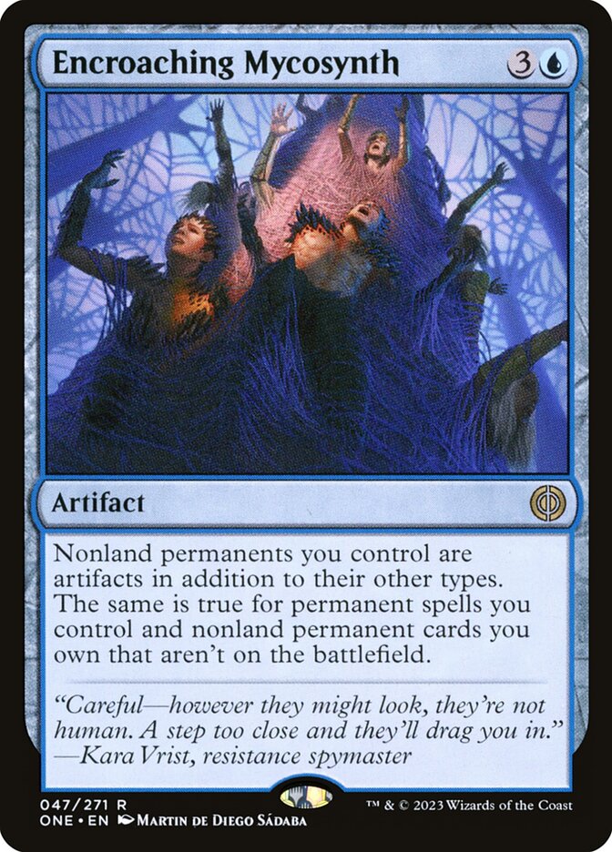 Encroaching Mycosynth 47 (Phyrexia: All Will Be One)  | Good Games Cannington