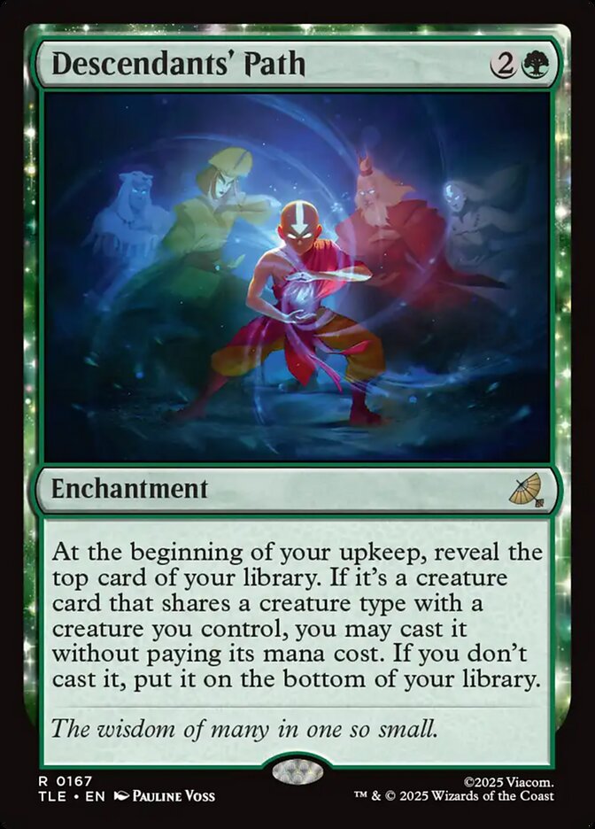 Descendants' Path 167 (Avatar: The Last Airbender: Eternal-Legal)  - Foil | Good Games Cannington