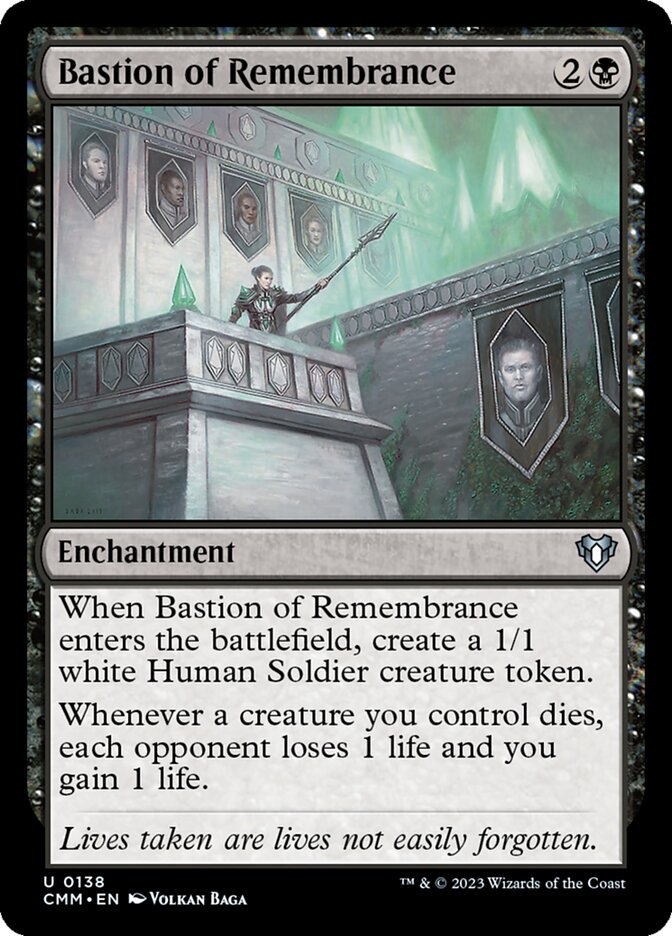 Bastion of Remembrance 138 (Commander Masters)  | Good Games Cannington