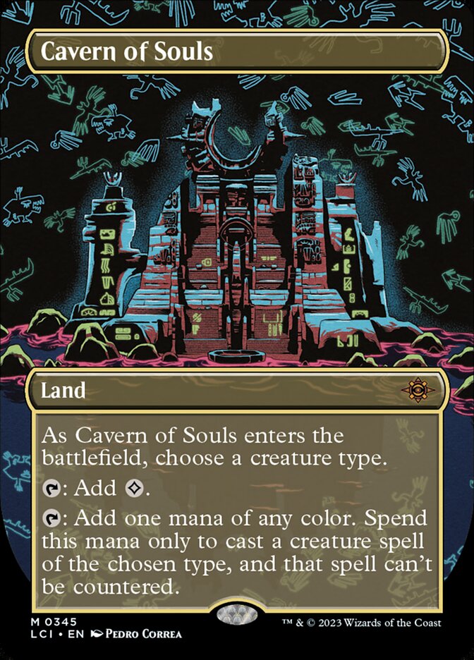 Cavern of Souls 345/291 (The Lost Caverns of Ixalan)  - Borderless | Good Games Cannington