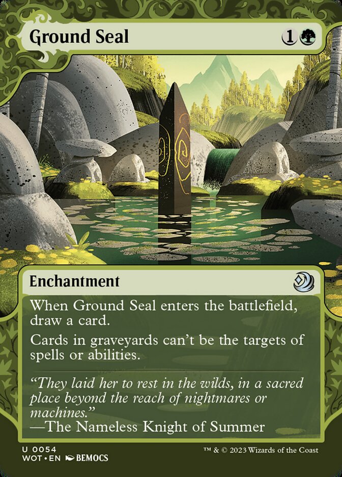 Ground Seal 54/63 (Wilds of Eldraine: Enchanting Tales)  - Showcase | Good Games Cannington