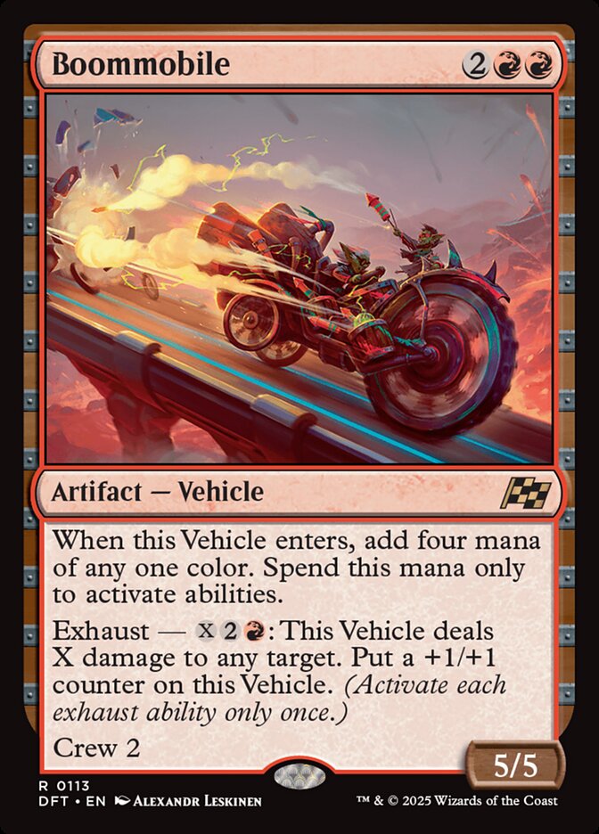 Boommobile 113/291 (Aetherdrift)  - Foil | Good Games Cannington