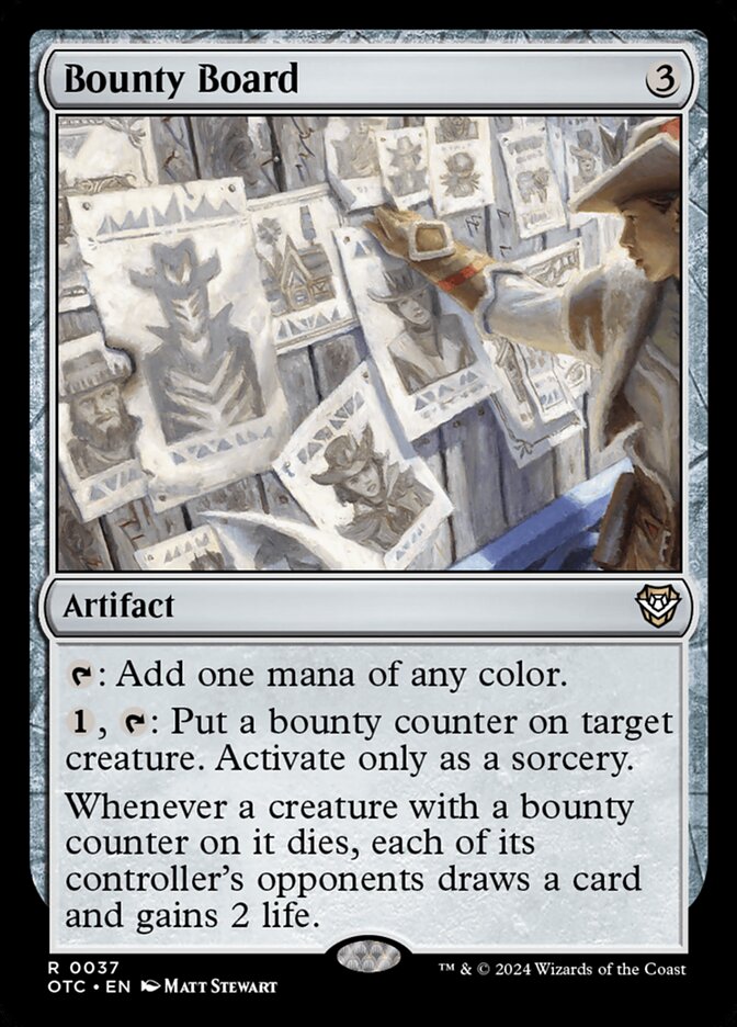 Bounty Board 37/342 (Commander: Outlaws of Thunder Junction)  | Good Games Cannington