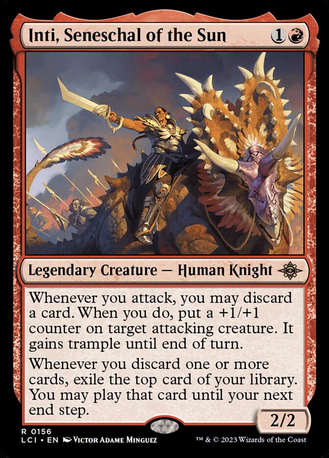 Inti, Seneschal of the Sun 156 (The Lost Caverns of Ixalan)  | Good Games Cannington