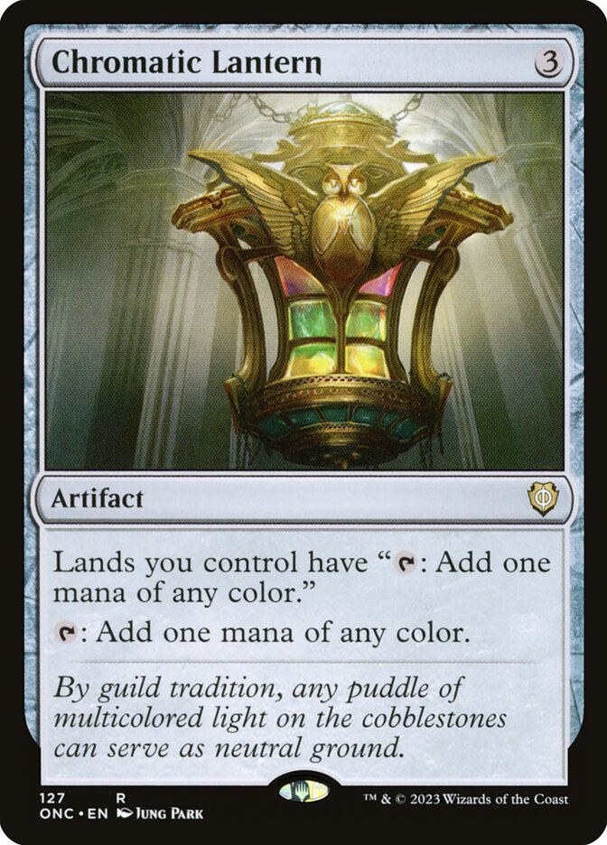 Chromatic Lantern 127 (Commander: Phyrexia: All Will Be One)  | Good Games Cannington