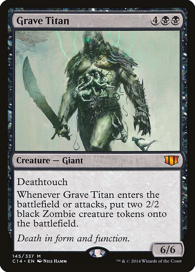 Grave Titan 145 (Commander 2014)  | Good Games Cannington