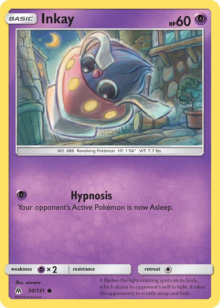 Inkay 50/131 (SM - Forbidden Light)  | Good Games Cannington