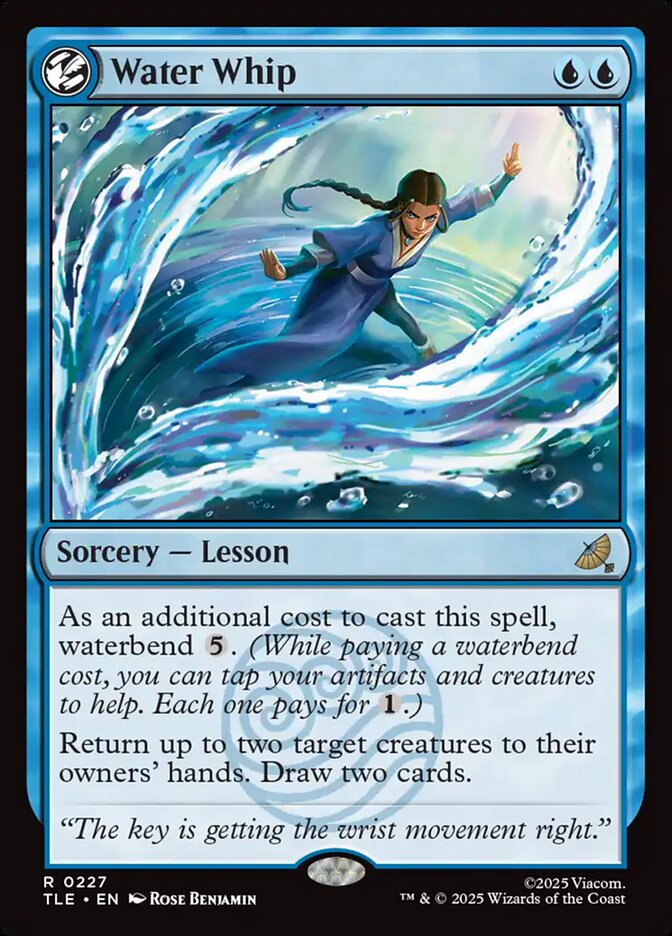 Water Whip 227 (Avatar: The Last Airbender: Eternal-Legal)  - Foil | Good Games Cannington