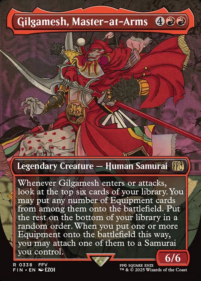Gilgamesh, Master-at-Arms 338 (FINAL FANTASY)  - Borderless | Good Games Cannington