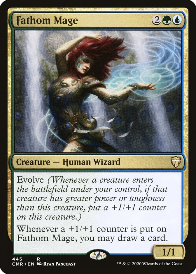 Fathom Mage 445 (Commander Legends)  | Good Games Cannington