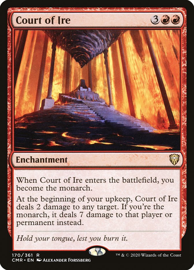 Court of Ire 170 (Commander Legends)  - Foil | Good Games Cannington