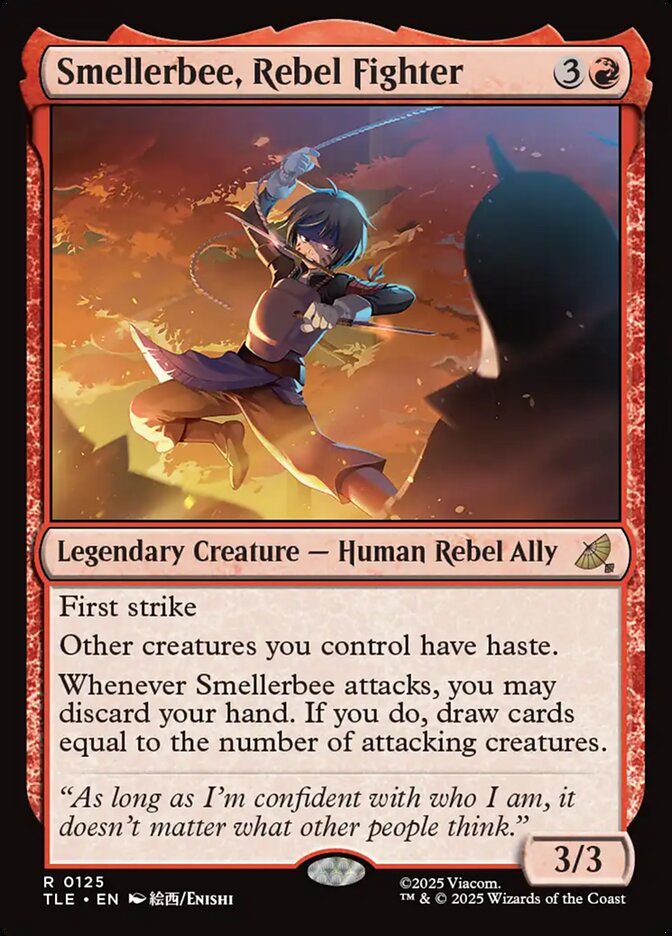 Smellerbee, Rebel Fighter 125/317 (Avatar: The Last Airbender: Eternal-Legal)  - Foil | Good Games Cannington