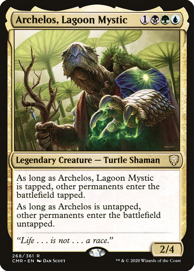 Archelos, Lagoon Mystic 268 (Commander Legends)  | Good Games Cannington