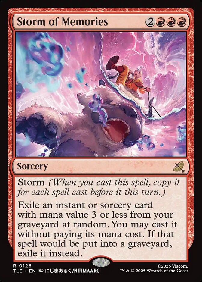 Storm of Memories 126/317 (Avatar: The Last Airbender: Eternal-Legal)  - Foil | Good Games Cannington