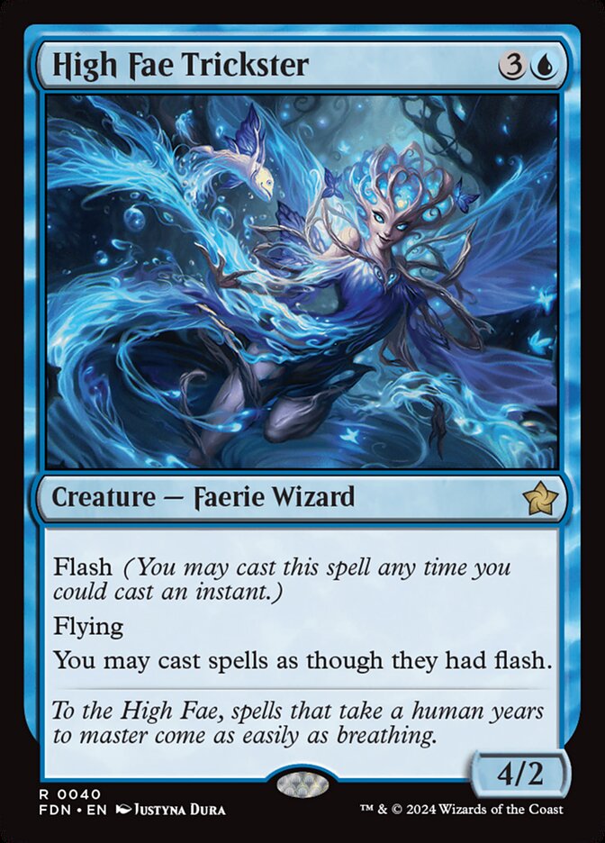 High Fae Trickster 40/291 (Foundations)  - Foil | Good Games Cannington