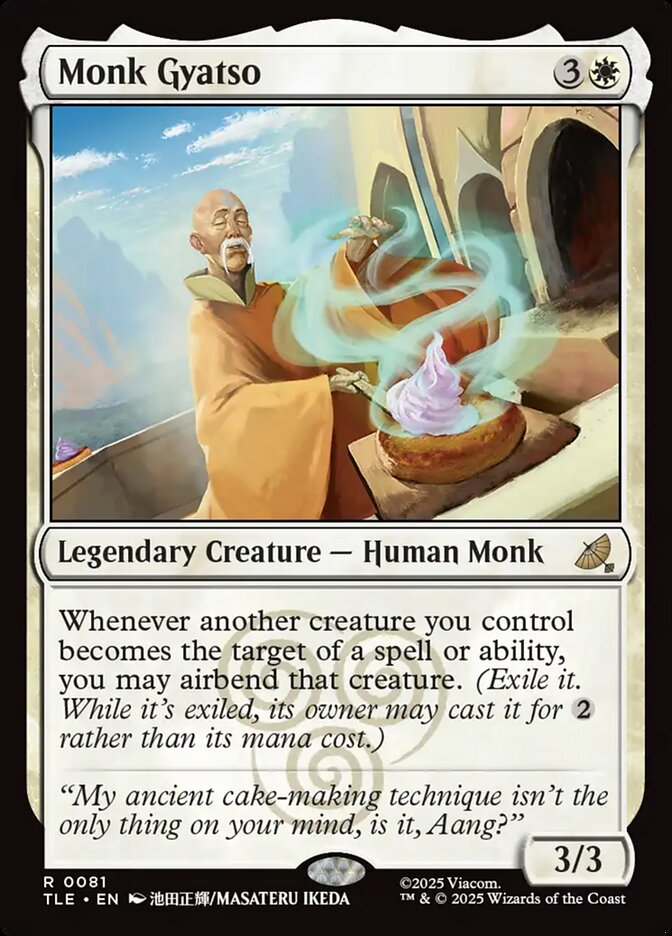Monk Gyatso 81 (Avatar: The Last Airbender: Eternal-Legal)  - Foil | Good Games Cannington