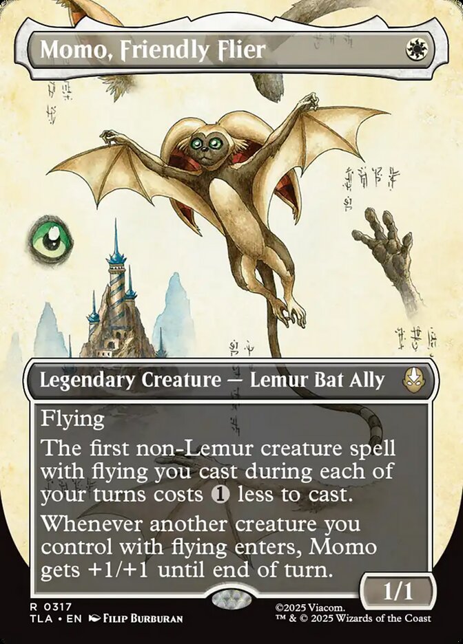 Momo, Friendly Flier 317 (Avatar: The Last Airbender)  - Foil | Good Games Cannington