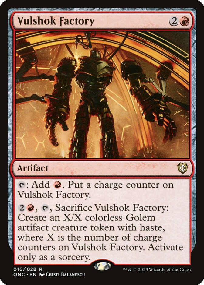 Vulshok Factory 16/28 (Commander: Phyrexia: All Will Be One)  | Good Games Cannington