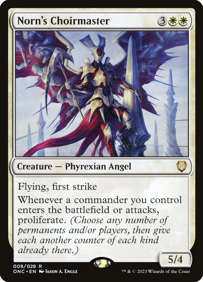 Norn's Choirmaster 8 (Commander: Phyrexia: All Will Be One)  | Good Games Cannington