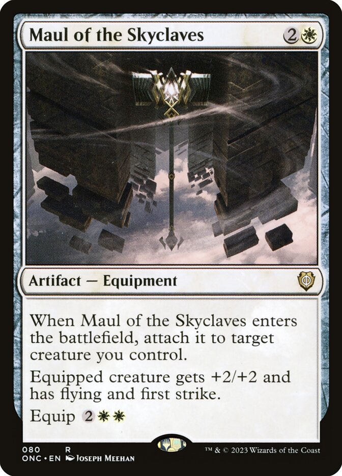 Maul of the Skyclaves 80/28 (Commander: Phyrexia: All Will Be One)  | Good Games Cannington