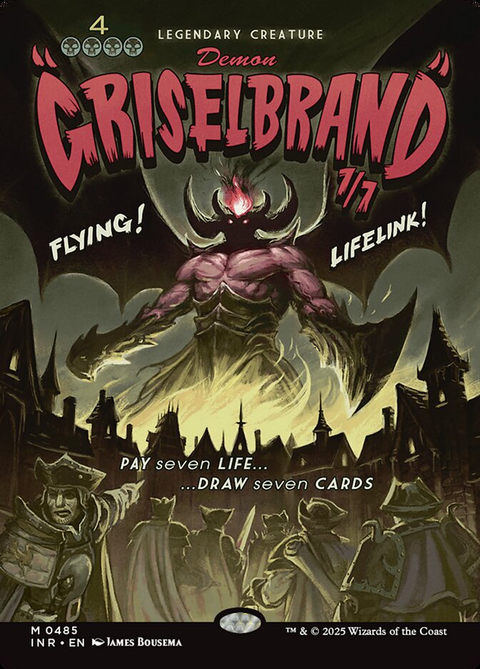 Griselbrand 485 (Innistrad Remastered)  - Showcase | Good Games Cannington