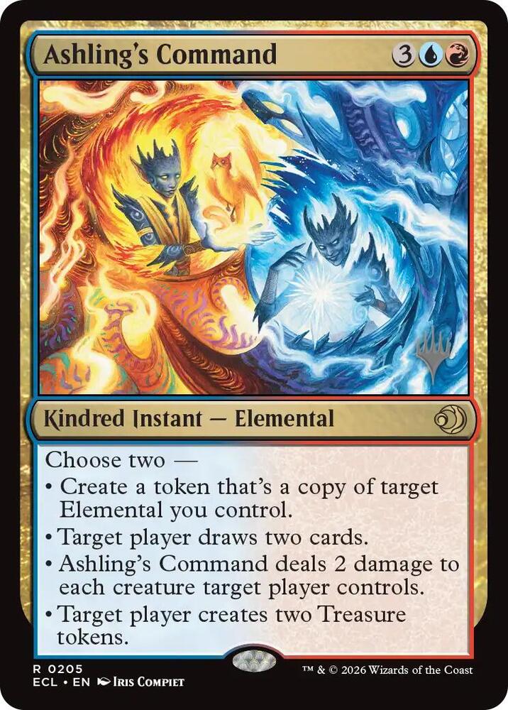 Ashlings Command 205 (Promo Pack: Lorwyn Eclipsed)  - Foil | Good Games Cannington