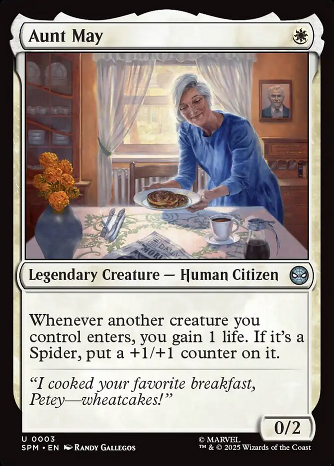 Aunt May 3 (Marvel's Spider-Man)  - Foil | Good Games Cannington