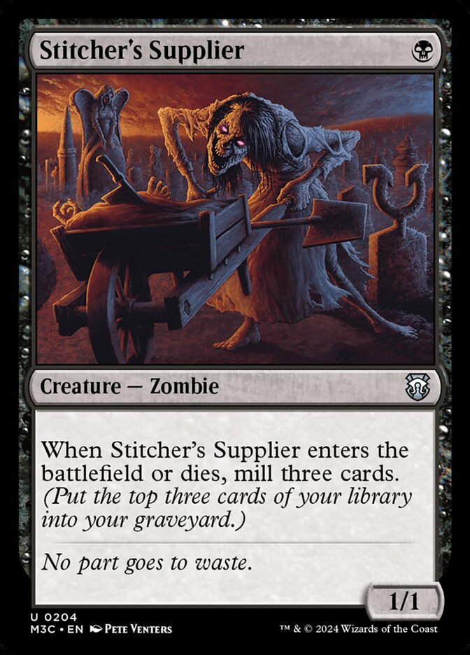 Stitcher's Supplier 204 (Commander: Modern Horizons 3)  | Good Games Cannington