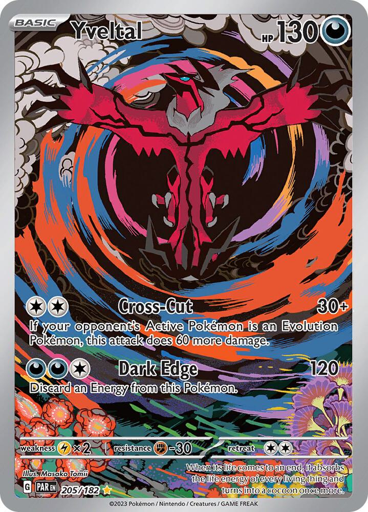 Yveltal 205 182 205/182 (SV04: Paradox Rift)  - Holofoil | Good Games Cannington