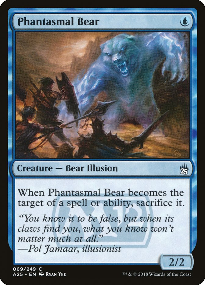 Phantasmal Bear 69/249 (Masters 25)  | Good Games Cannington