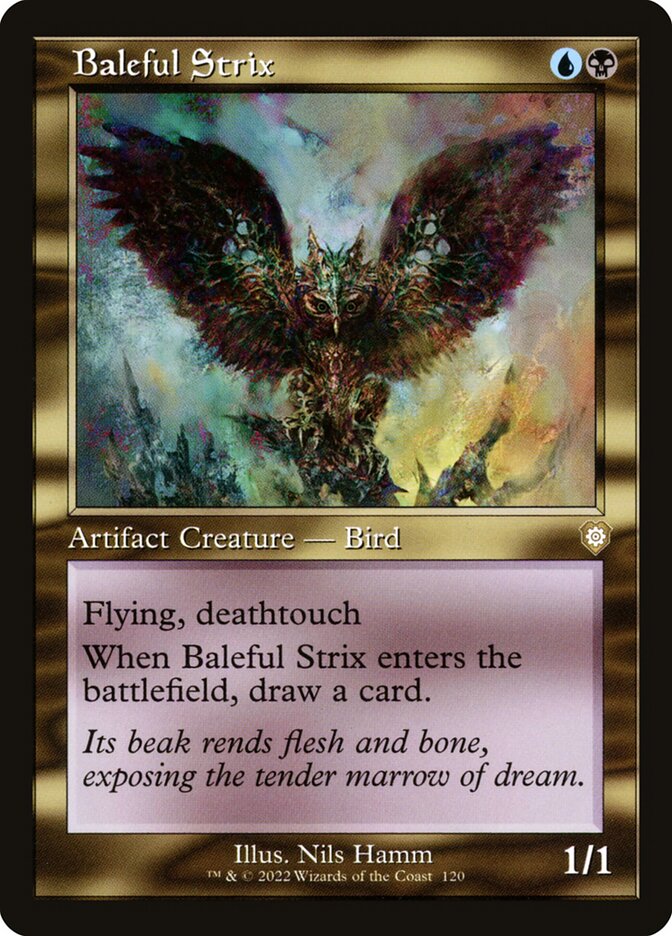Baleful Strix 120/40 (Commander: The Brothers' War)  | Good Games Cannington
