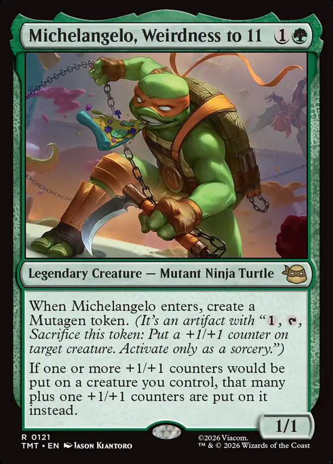 Michelangelo Weirdness to 11 121 (Teenage Mutant Ninja Turtles)  | Good Games Cannington