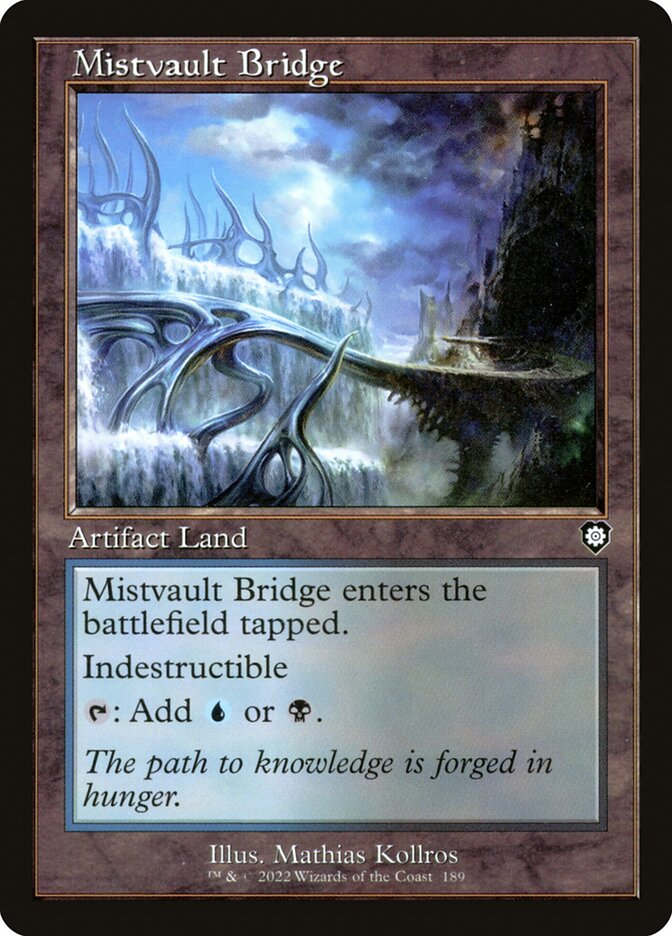 Mistvault Bridge 189 (Commander: The Brothers' War)  | Good Games Cannington