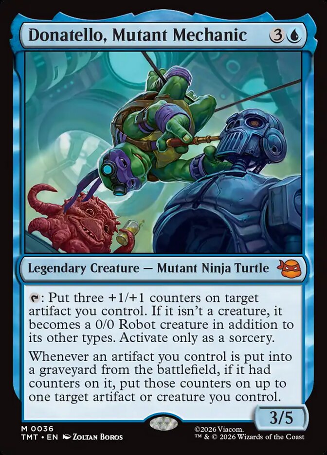 Donatello Mutant Mechanic 36 (Teenage Mutant Ninja Turtles)  | Good Games Cannington
