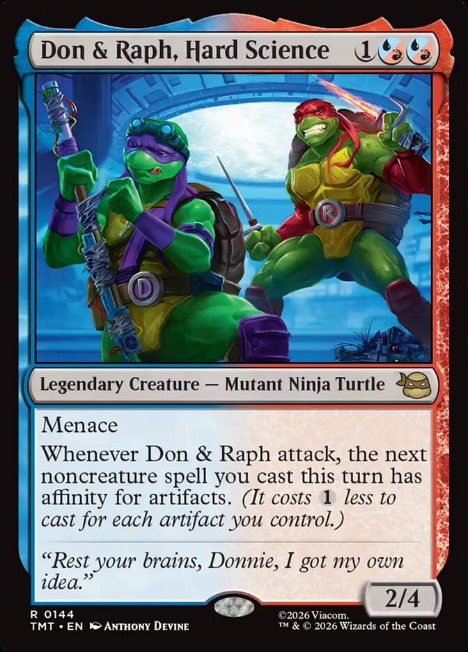 Don & Raph, Hard Science 144 (Teenage Mutant Ninja Turtles)  | Good Games Cannington