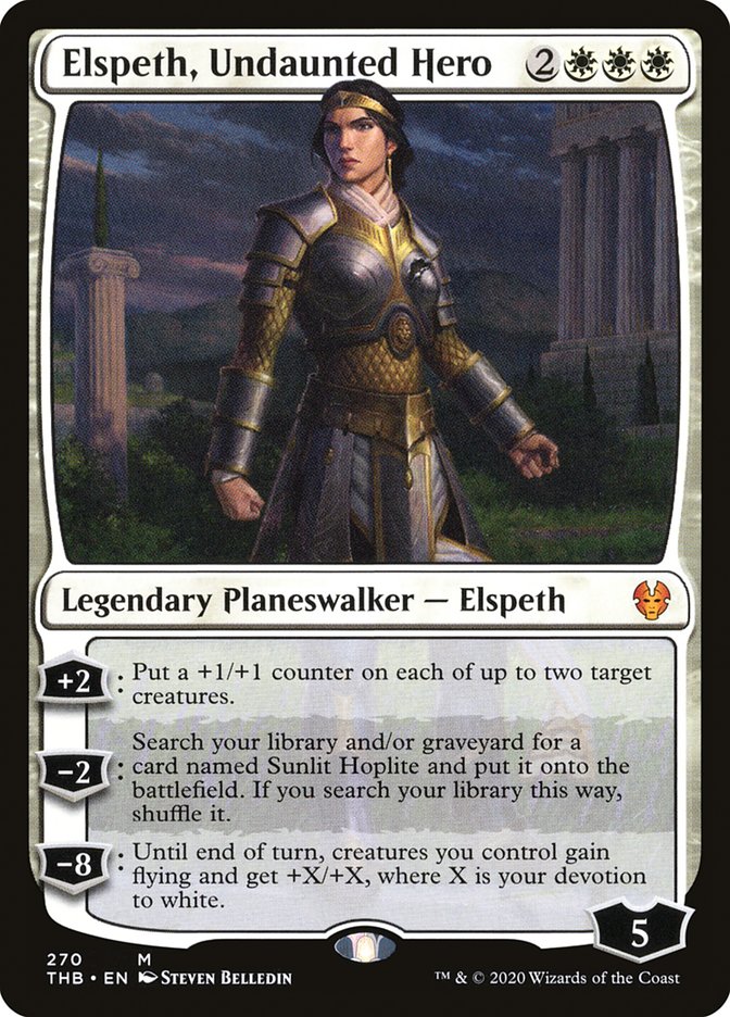 Elspeth, Undaunted Hero 270 (Theros Beyond Death)  - Foil | Good Games Cannington