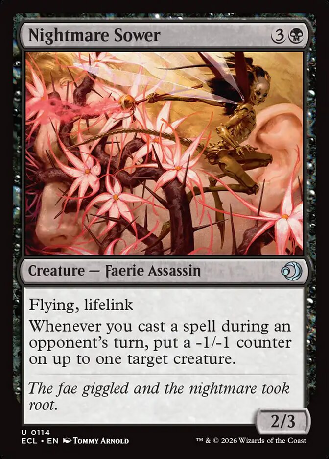 Nightmare Sower 114 (Lorwyn Eclipsed)  - Foil | Good Games Cannington