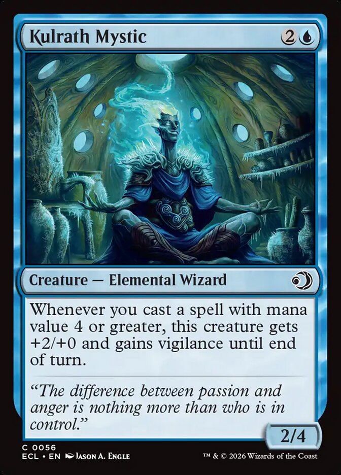 Kulrath Mystic 56 (Lorwyn Eclipsed)  - Foil | Good Games Cannington