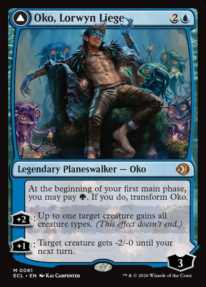 Oko, Lorwyn Liege // Oko, Shadowmoor Scion 61 (Lorwyn Eclipsed)  | Good Games Cannington