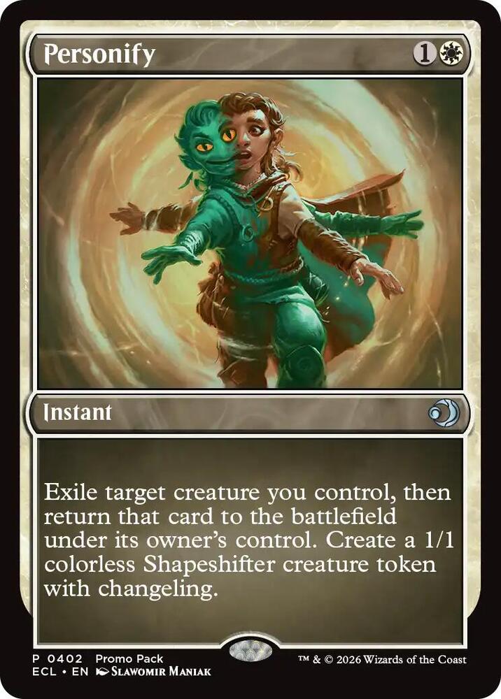 Personify 402/408 (Promo Pack: Lorwyn Eclipsed)  - Foil | Good Games Cannington
